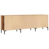 Tv-meubel 150x30x50 cm bewerkt hout oud houtkleurig - thumbnail