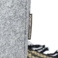 Vaessen Creative • vilten tas grijs - thumbnail