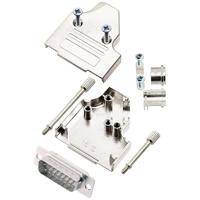 encitech MHDM35-15-DBP-W-K 6355-8007-02 D-sub male connectorset 35 ° Aantal polen: 15 Soldeerkelk 1 stuk(s) - thumbnail
