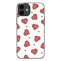 iPhone 12 Pro | 12 (6.1") Bumper Case Hearts - thumbnail