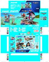 PLAYMOBIL Pirates piratenvlot met schat 71794 - thumbnail