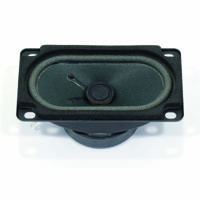 Visaton SC 5.9 - 8 Ohm 3.5 inch 9 cm Breedband-luidspreker 10 W 8 Ω Zwart Ovaal, Magnetisch afgeschermd - thumbnail