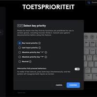 Logitech G Pro X TKL Rapid toetsenbord Wit - Analog Magnetic - thumbnail