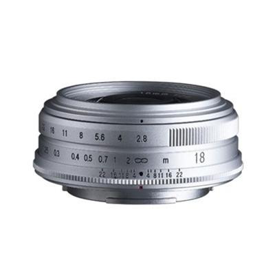Voigtländer Color-Skopar 18mm F/2.8 Fujifilm X zilver