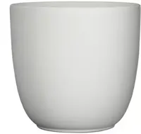 Bloempot Pot rond es/7 tusca 7.5 x 8.5 cm wit mat Mica - Mica decorations - thumbnail