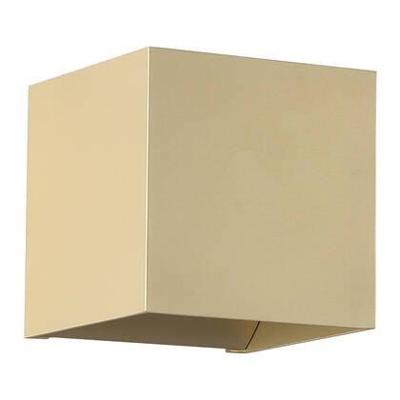 Lyora Vierkante wandlampSifor geborsteld goud - 106196