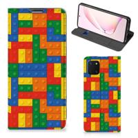 Samsung Galaxy Note 10 Lite | Hoesje met Magneet | Blokken - thumbnail