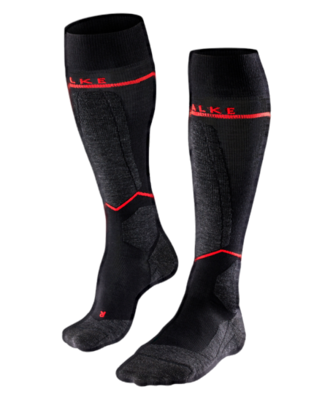 Falke SK4 Advanced Compression Light Skisok Heren Black-Mix 42-43