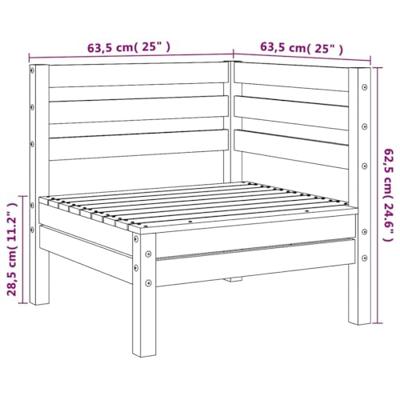 Tuinhoekbanken 2 st massief douglashout Tuinhoekbanken 2 st massief douglashout