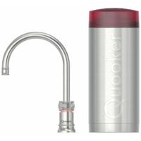 Quooker Classic Nordic Round Kokendwaterkraan Single Tap Set - Kokend Water - RVS - Inclusief COMBI Reservoir - thumbnail