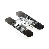 Intersteel Deurscharnier onzichtbaar 130x30mm zamak - nikkel - thumbnail