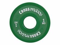 Crossmaxx Elite fractional plate l 1 kg l green - thumbnail