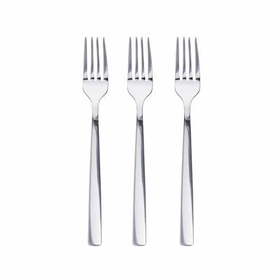Set dessertvorken San Ignacio Earth SG7782 Roestvrij staal Helderheid (3 Stuks)