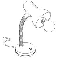 Eglo BureaulampBasic zwart - 9228 - thumbnail