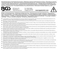 BGS technic Open Double Ring Wrench Set SW 8 x 9 - 18 x 19 mm 6 Pcs. - thumbnail