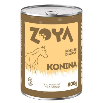 ZOYA Horse - natvoer voor honden - 800g