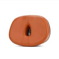 Fietszadel City zonder Neus met extra dikke foam vulling Bruin - thumbnail