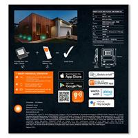 LEDVANCE SMART+ MULTICOLOR 10W 4058075474604 LED-buitenschijnwerper 10 W Lichtkleur (naam): RGBW - thumbnail