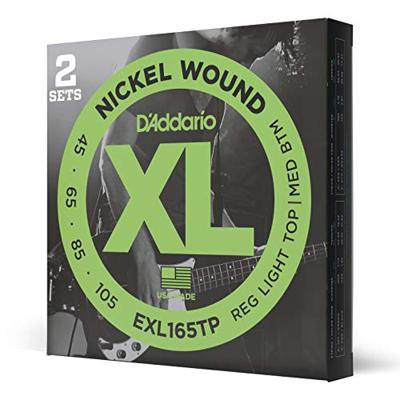 D&apos;Addario EXL165TP snaren voor elektrische basgitaar (2 sets)