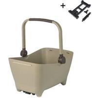 Basil Hondenfietsmand buddy mik - biscotti bruin - thumbnail