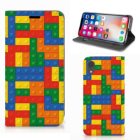Apple iPhone Xr | Hoesje met Magneet | Blokken - thumbnail