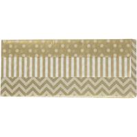 Creotime tissuepapier met print 50 x 70 cm goud 6 stuks - thumbnail