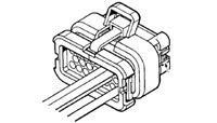 TE Connectivity 770680-4 Female behuizing (kabel) AMPSEAL Totaal aantal polen: 23 Inhoud: 1 stuk(s)