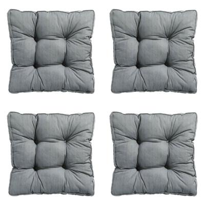 Florance kussen Basic grijs 47 cm x 47 cm (4 stuks) Madison - Madison