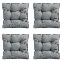Florance kussen Basic grijs 47 cm x 47 cm (4 stuks) Madison - Madison - thumbnail