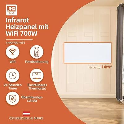 SHX Infraroodpaneel 700 W 14 m² Wit