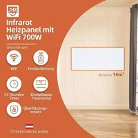 SHX Infraroodpaneel 700 W 14 m² Wit - thumbnail