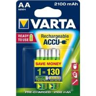 VARTA accu "rechargeable " mignon power accu 2er-sb 2100mah - thumbnail