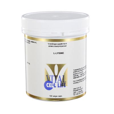 Vital Cell Life L-Lysine 400mg 100 Capsules