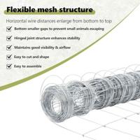 VidaXL Wilde hek warm verzinkt 1000 x 100 x 0,18 cm ijzer - thumbnail