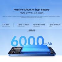 Xiaomi Redmi 15C Smartphone van 4 + 128 GB, zwart Midnight, scherm van 6,9 inch, 120 Hz, MediaTek Helio G81-Ultr, 50MP-camera, 6000 mAh, geen oplader inbegrepen - thumbnail