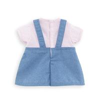 Corolle mon grand poupon poppenjurk gestreept, 36cm - thumbnail