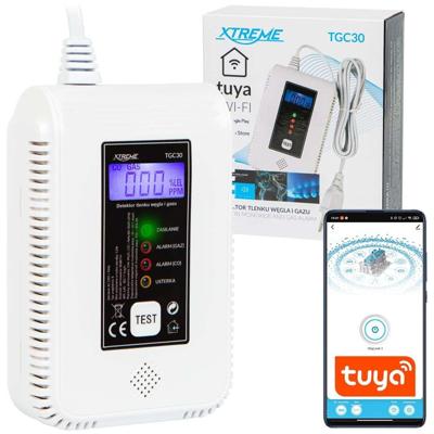 TGC30 WiFi Tuya koolmonoxide- en gasdetector