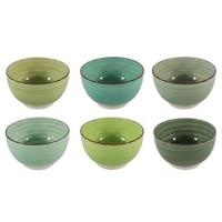 Cookinglife Soepkommen / kommen Delice Groen ø 14 cm - 6 stuks - thumbnail