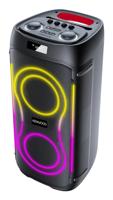 Kenwood AS-P400BT Portable Soundsystem + Licht Zwart/Rood - thumbnail