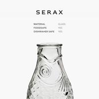 SERAX - Fish&Fish - Karaf helder 1,00l h29cm - thumbnail