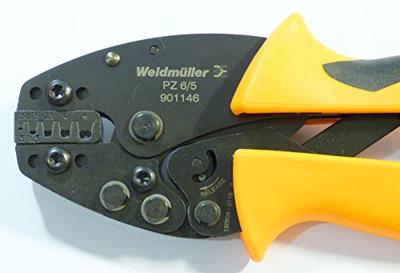 Weidmüller PZ 6/5 9011460000 Krimptang Adereindhulzen 0.25 tot 6 mm²