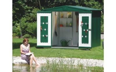 Biohort Europa 4A metalen berging 316x156x209 cm Biohort Europa 4A metalen berging 316x156x209 cm