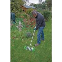 Draper Tools gazonbeluchter trommel rollend 450 mm groen - thumbnail