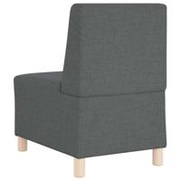 Fauteuil 55 cm stof donkergrijs - thumbnail