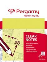 Pergamy transparante notes, ft 76 x 76 mm, 50 vel, wit - thumbnail