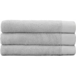 Cinderella Handdoek Weekend 60x110 cm 550 gr Licht Grijs - 3 Stuks