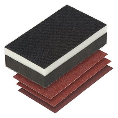 Wolfcraft Handschuurset | 4-delig | Met klitaanhechting | 1 set - 2892000