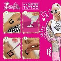 Kit Tatuaggi Glitter Barbie - LISCIANI GIOCHI - Crea tatuaggi colorati e scintillanti - thumbnail