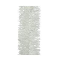 Lametta guirlande glans winterwit - thumbnail