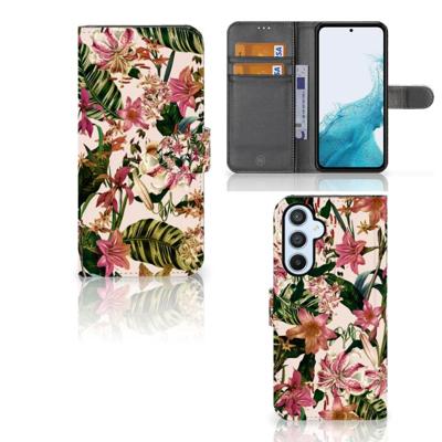 Samsung Galaxy A54 5G Hoesje Flowers Samsung Galaxy A54 5G Hoesje Flowers